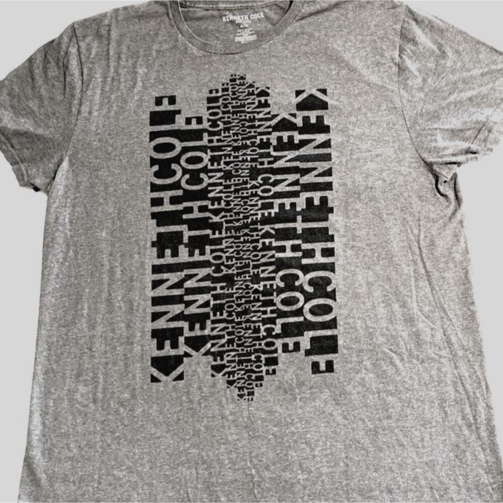 Kenneth Cole Men's Graphic Logo Shirt - XL
